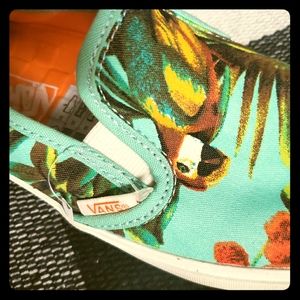 NWT vans slip ons